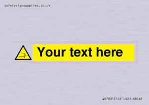 Custom warning water cannon